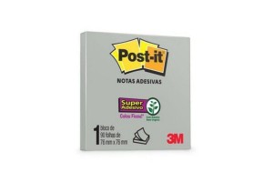 POST-IT 3M GRIS CINZA 76X76MM 90F NOTAS ADESIVAS