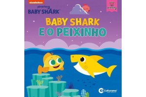LIVRO INFANTIL LEITURA BABY SHARK E O PEIXINHO 1 UNIDADE