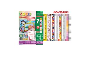 ECOCORES MOLDURA DECORADA 23X32 CM 32FLS