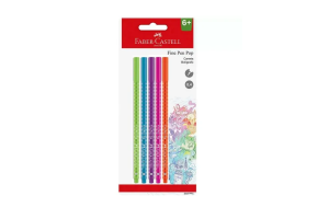 KIT CANETA 0,4 FINE PEN POP C/ 5 FABER CASTELL