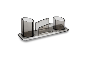 PORTA LAPIS CLIPS LEMBR TRADICIONAL FUME