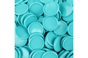 DISCO POP DISC G 31MM LISO COR: AZUL TIFFANY