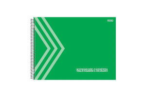 CADERNO SD CARTOGRAFIA KBOM VERDE CD ESP