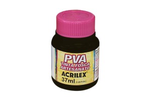 TINTA FOSCA ARTESANATO ACRILEX 37ML PRETO