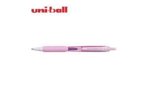 CANETA RETRATIL UNI JETSTREAM 0.7 CORPO ROSA TINTA AZUL